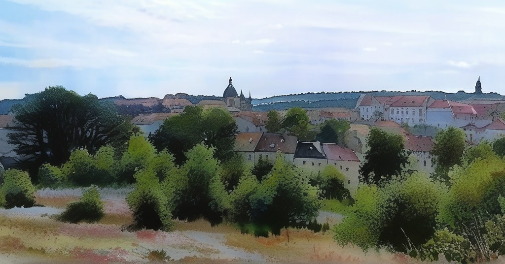 Carnac — aquarelle OnBouge